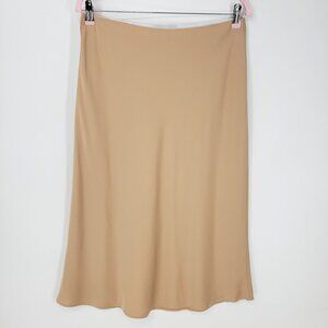 Amour Vert Silk Slip Skirt